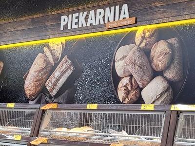 Piekarnia reklama naklejana